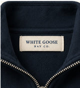 White Goose Bay Half Zip — Harbor Navy