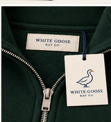 White Goose Bay Half Zip — Pine Green